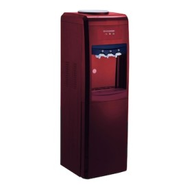 Despachador de agua con gabinete HMK rojo obscuro