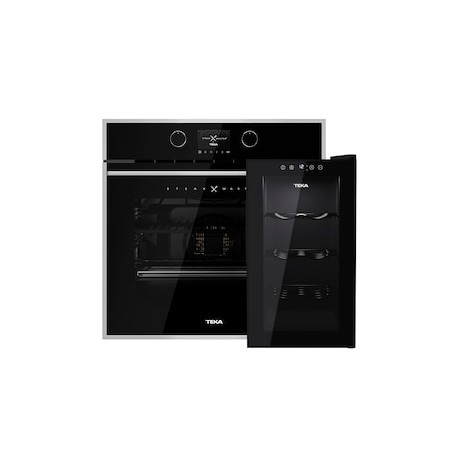 Combo Horno eléctrico Teka STEAKMASTER capacidad 70L + Enfriador de Vinos RVC10008
