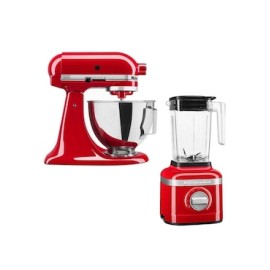 Batidora pedestal Just Home 10 velocidades 7KSB1325PKSM85E + Licuadora