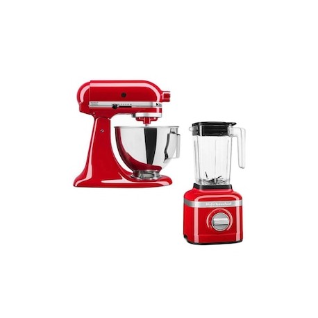 Batidora pedestal Just Home 10 velocidades 7KSB1325PKSM85E + Licuadora