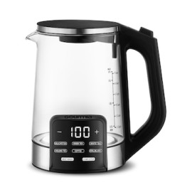 Tetera hervidora Gourmia de vidrio