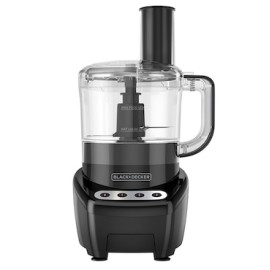 Procesador de alimentos Black + Decker cuchillas de acero inoxidable