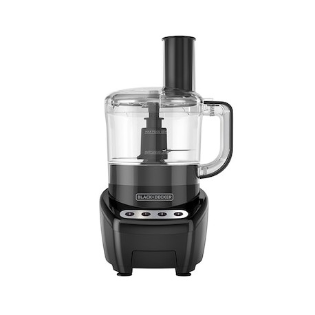 Procesador de alimentos Black + Decker cuchillas de acero inoxidable