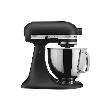 Batidora de pedestal KitchenAid 10 velocidades Artisan KSM150PSBK