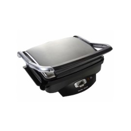 Parrilla panini Hamilton Beach gris