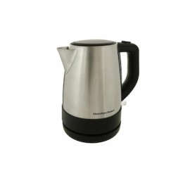 Tetera eléctrica Hamilton de acero inoxidable