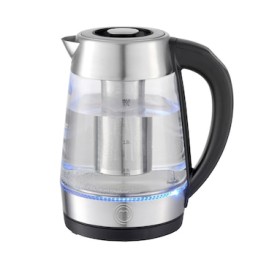 Tetera eléctrica infusor removible Masterchef de vidrio